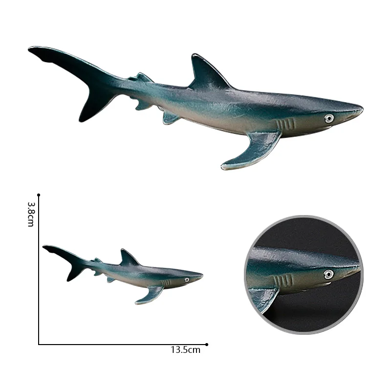 Имитация морской океанической жизни модель животного игрушки Акула мегалодон