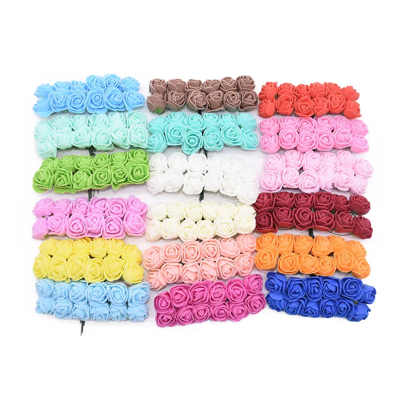 Искусственный цветок розы из пенопласта 144 дюйма 2 см для украшения свадебного