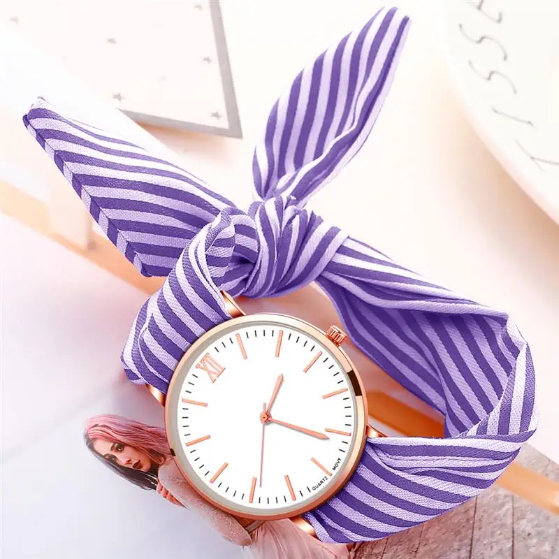 2019 женские часы брендовые модные креативные с ремешком из ленты Женские