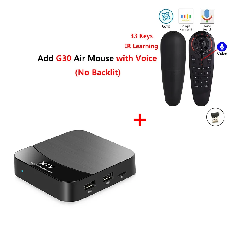 1GB8GB add G30S MEELO Plus X tv Android 7,1 Smart tv Box Amlogic S905X 1 ГБ DDR3 8 ГБ eMMC телеприставка 4K HD 100M LAN 2,4G 5G Wifi OEM медиаплеер - Цвет: 1GB8GB add G30S