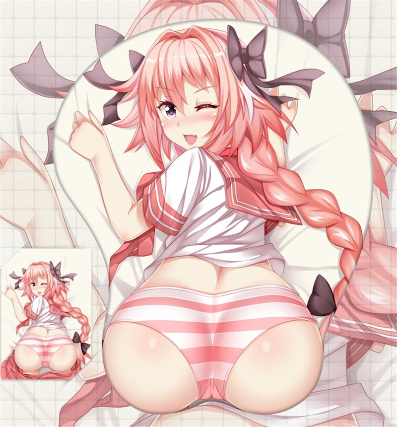 1 шт. Fate/apocripha мультфильм Astolfo 3D коврик на запястье Косплей Опора аниме