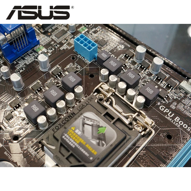 Оригинальный ASUS P8H77-M LE 1600 МГц DDR3 Материнская плата u ATX PCI-E X16 LGA 1155 настольный