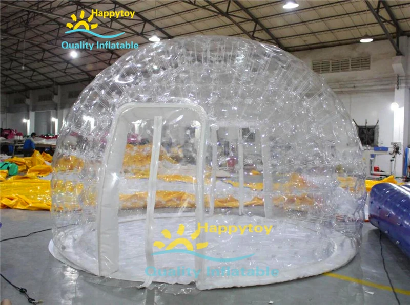Прозрачный купол надувной тент для кемпинга igloo | Игрушки и хобби