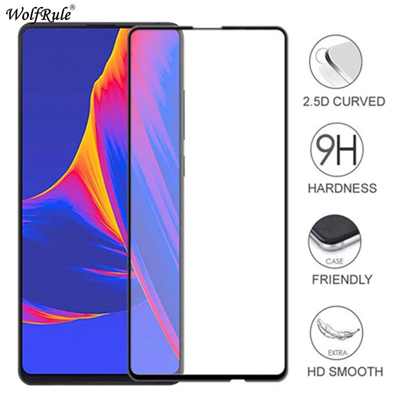 2 шт. защита для ЖК-экрана Honor 9X Pro закаленное стекло с полным клеем 2.5D Huawei 9x
