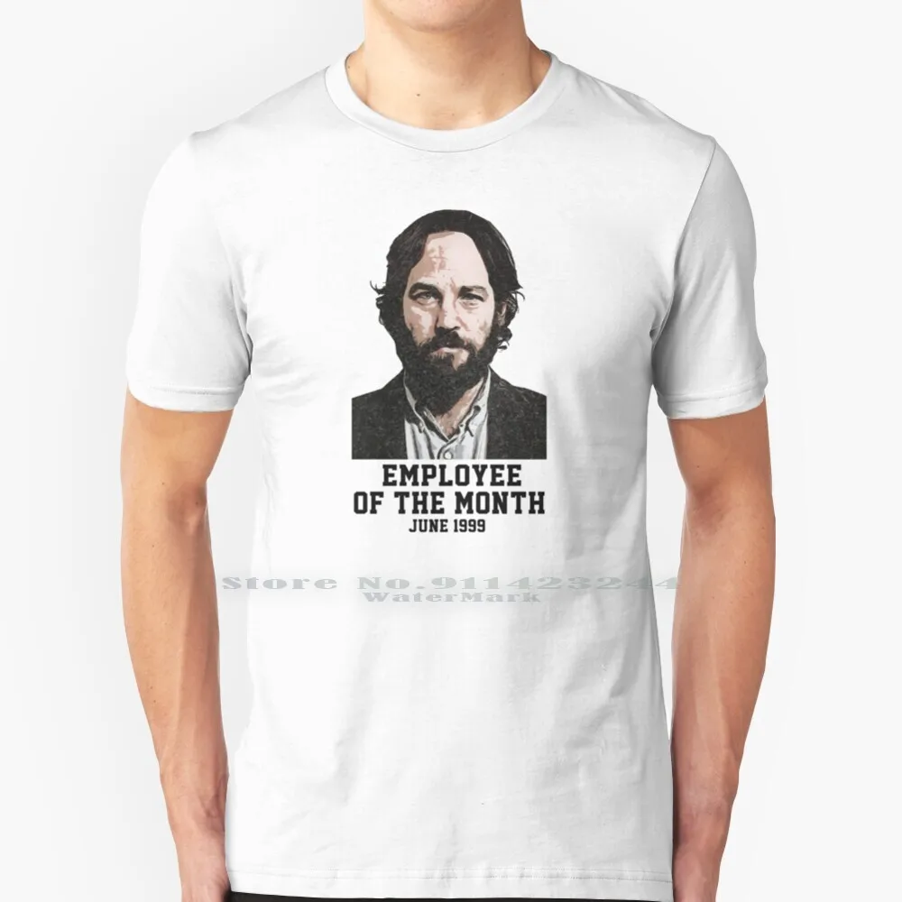 Футболка для работника месяца 100% чистый хлопок 40-летняя Дева Дэвид пол Радд