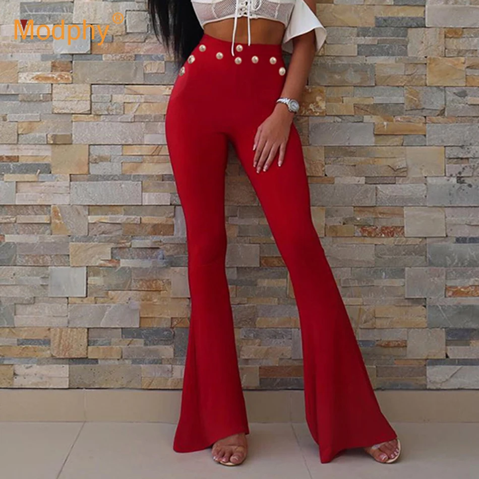 

Женские брюки для бега, белые, красные, черные широкие брюки, элегантные вечерние Брюки знаменитостей, лето 2020