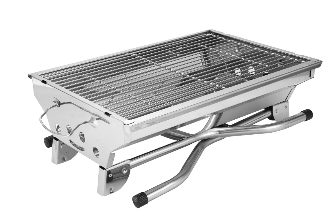 

Folding Barbecue Charcoal Grill BBQ Baking Folding BBQ Tool Kits For Outdoor Cooking Camping Hiking Picnic Accessory