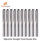 Концевая фреза с 2 канавками, 3,175 мм, 10 шт.лот