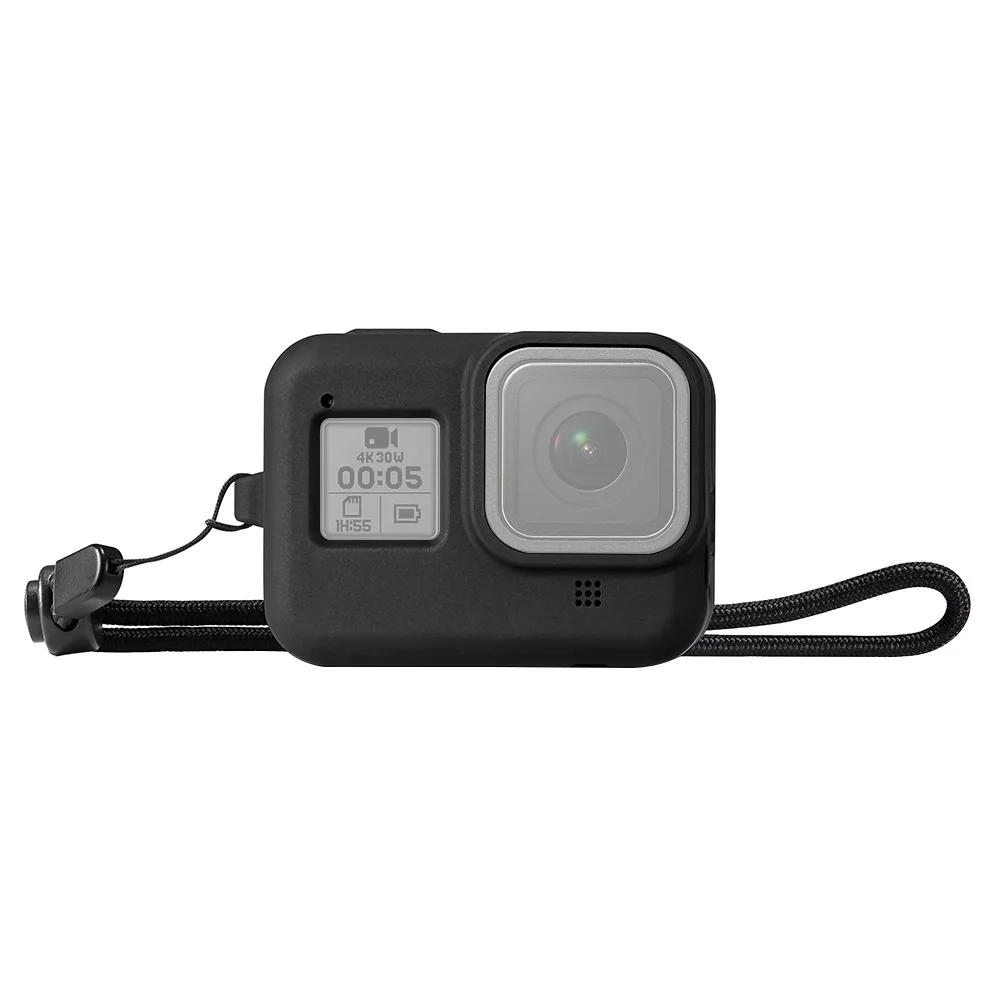 Silicone Armor Skin Case Body Cover Protector for Gopro Hero 8 9 Hero8 Hero9 Action Camera | Электроника