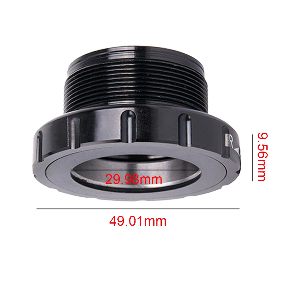 

1 Pair Road Bike Bearing Bottom Bracket BSA30 BB68 External Accessories Bicycle Axis Mountain Crankset Aluminum Alloy Mini Axle