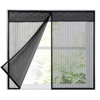 anti mosquito window screen mesh indoor anti fly curtain tulle summer invisible removable washable screen net