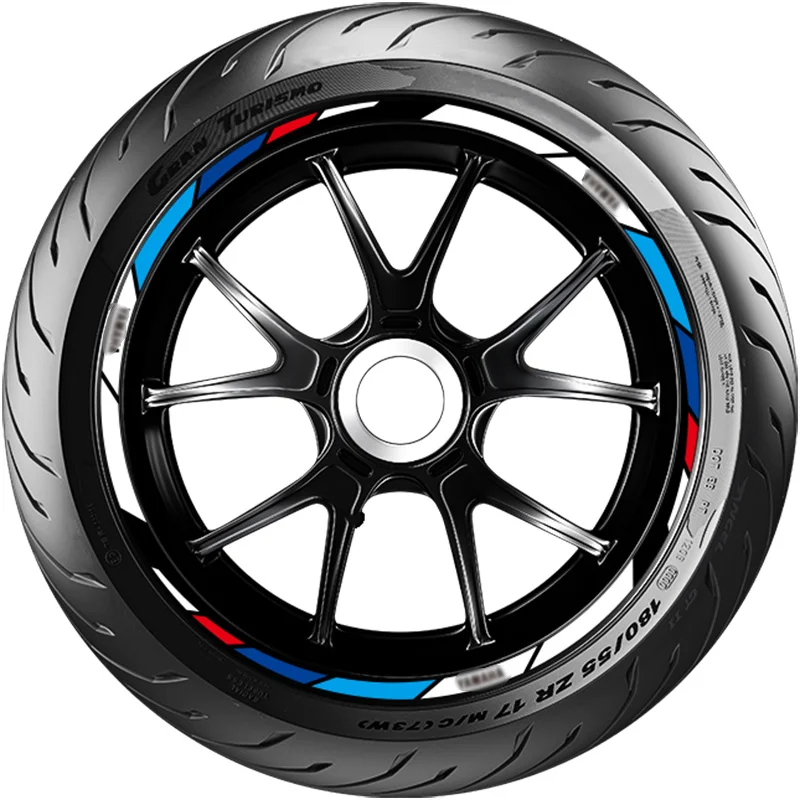

Motorcycle Wheel Hub Sticker Reflective Rim Tire Bell Modified Car for Yamaha New As125