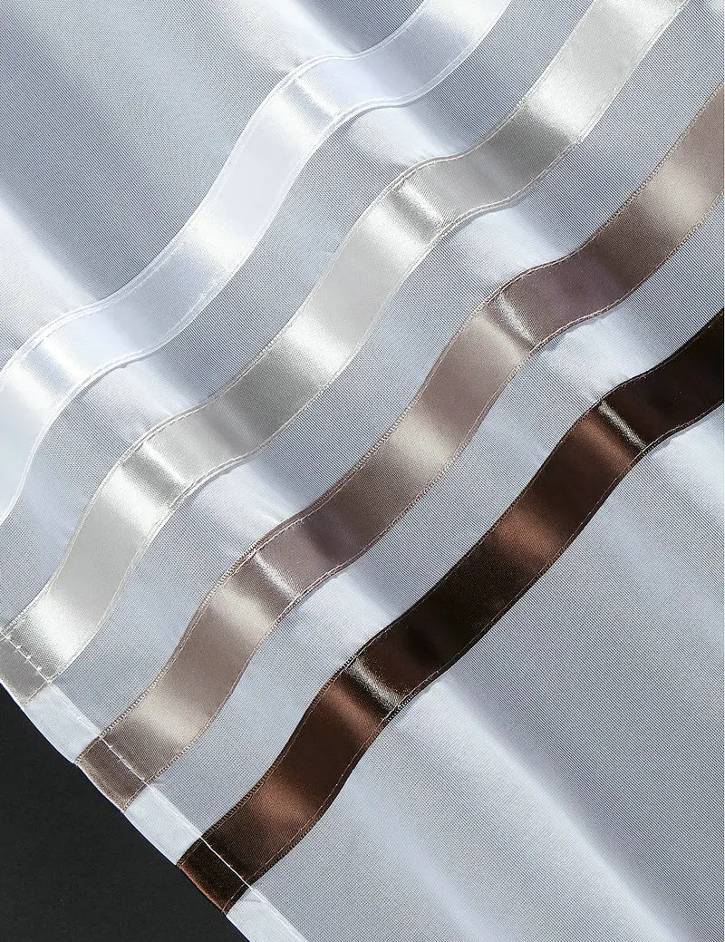 2 панели высокая плотность териленовая пряжа постепенное изменение ленты стиль