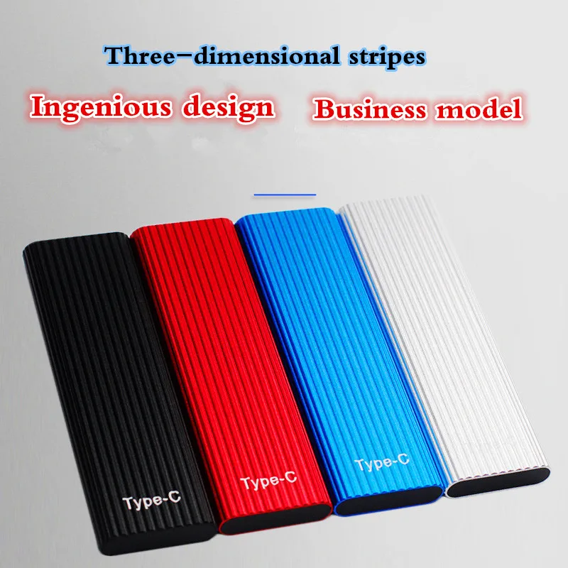 

4TB/2TB/1TB Mobile Hard Disk Type C USB3.1 Portable SSD Shockproof Aluminum Alloy Solid