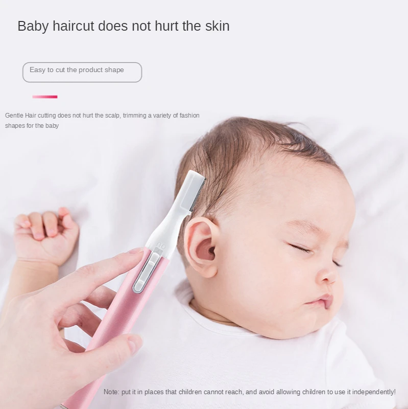 

Electric Eyebrow Trimmer Face Eyebrow Hair Remover Baby Safety Razor Eyebrow Shaver Razor/ Instant Painless Portable Epilator