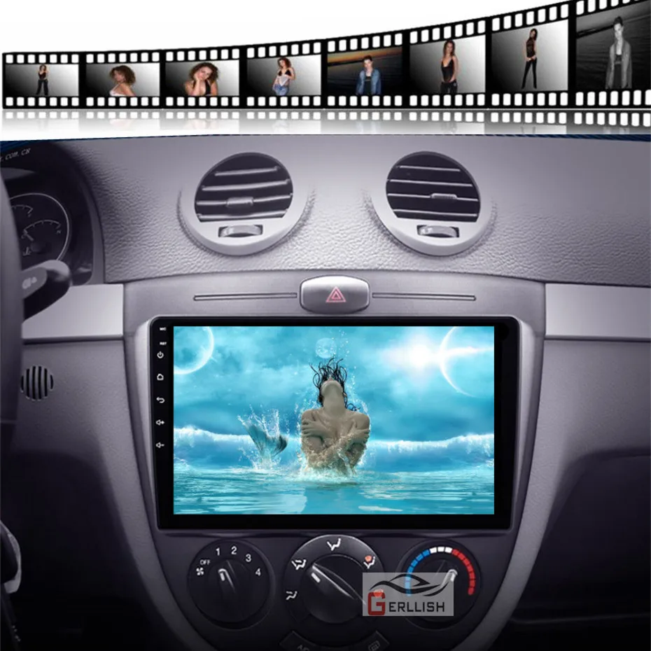 Android 4G Автомобильный Радио Мультимедиа Видео плеер навигация GPS для Chevrolet Lacetti J200