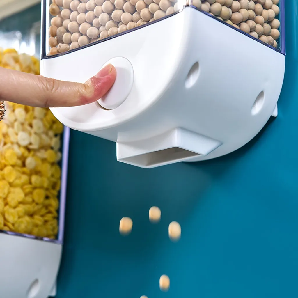 Кухня для хранения сухих продуктов коробка настенный легкий пресс зерновые