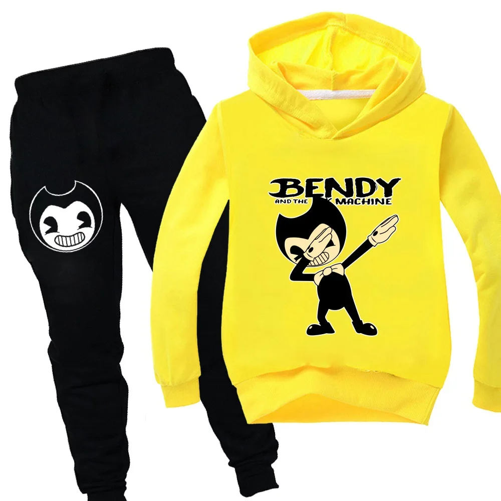 Свитшот для маленьких мальчиков одежда футболки штаны с изгибом и чернилами