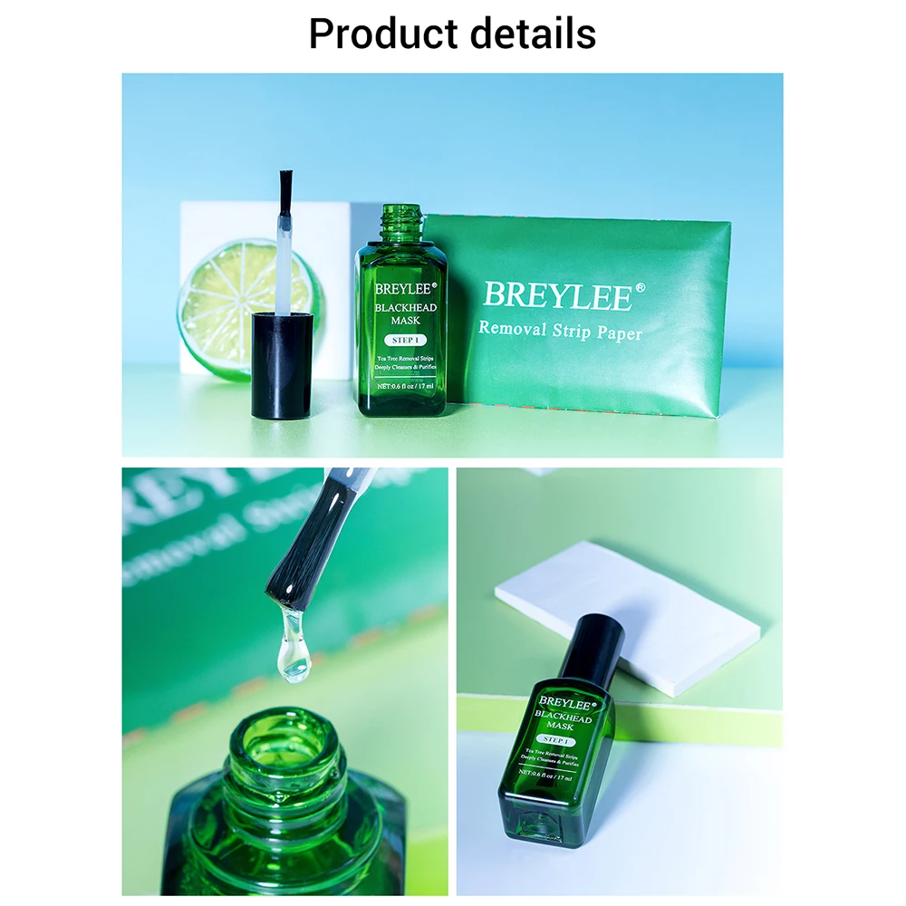 Маска для удаления черных точек BREYLEE Эфирная жидкость ухода за кожей | Красота и