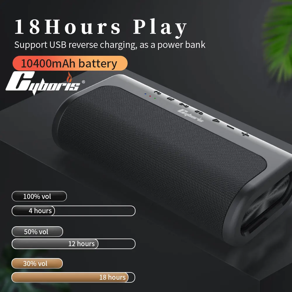 

Внешний аккумулятор мощностью 80 Вт, сабвуфер с аккумулятором на 10400 мАч, динамик BT, Система домашнего кинотеатра, стерео, профессиональная з...