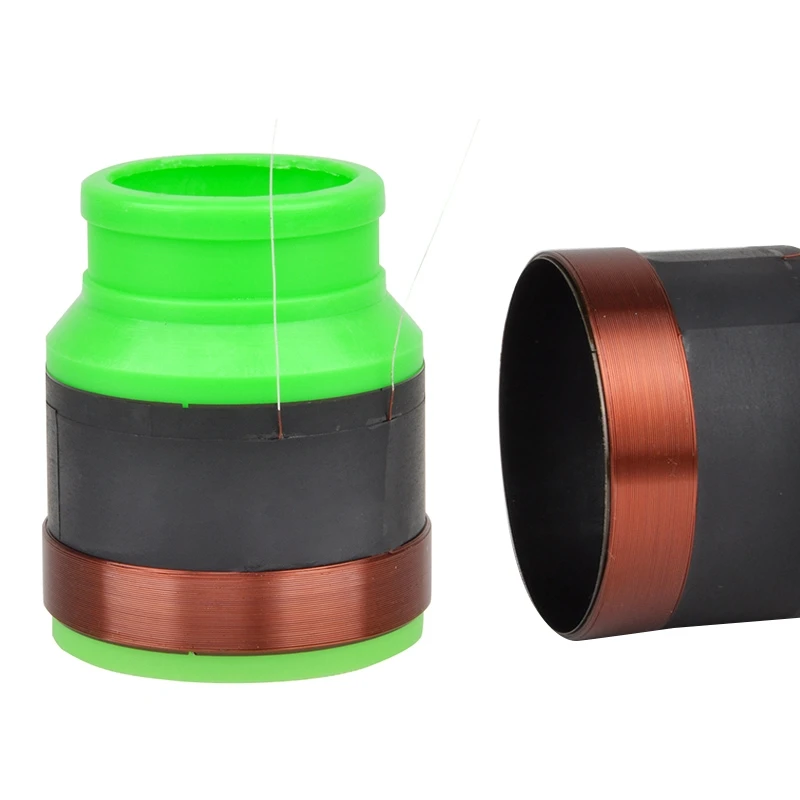 

2Pcs 75.5mm Bass Speaker Voice Coil Woofer Sound Drive Black Aluminium Speaker P9YE