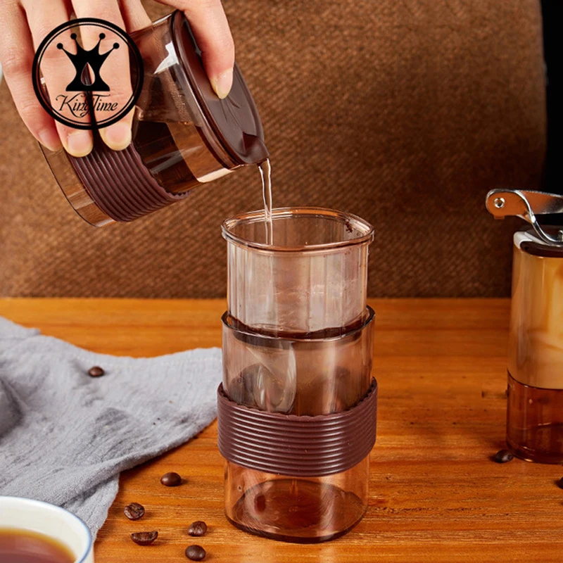 Новая кофейная концентрическая чашка портативная ручка с фильтром