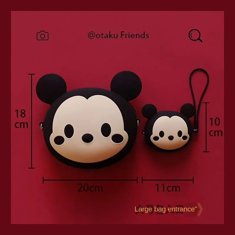 Новинка модный мини кошелек для монет женские милые Мультяшные сумки на плечо с