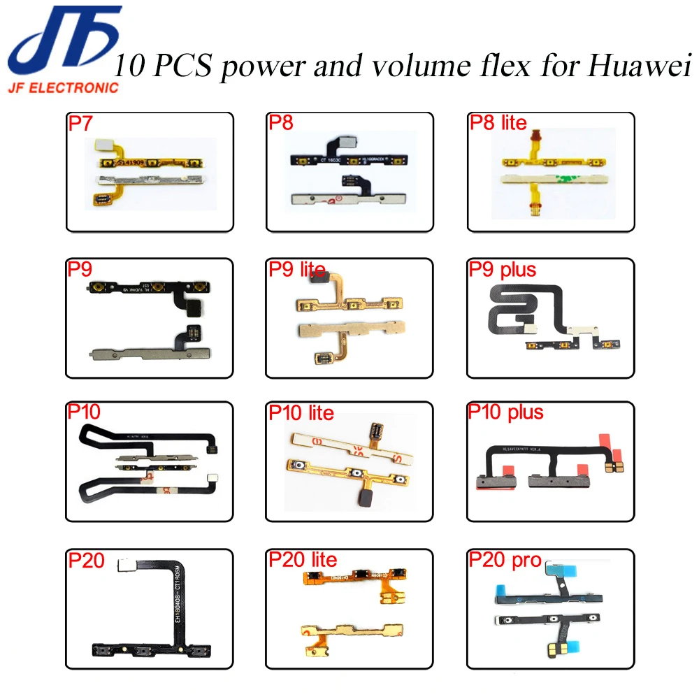 10 шт./Лот Новый переключатель громкости включения/выключения питания гибкий