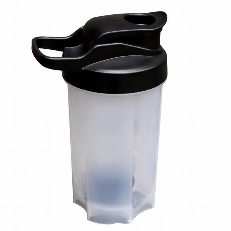 Шейкер пластиковый спортивный с толстой ручкой 500 мл | Дом и сад