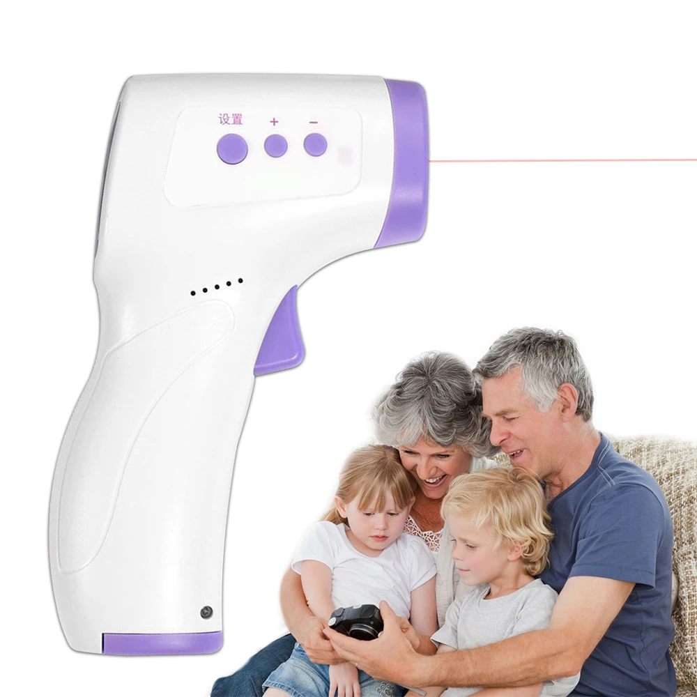 

Инфракрасный термометр, цифровой Бесконтактный передний термометр для детей и взрослых, точная температура тела