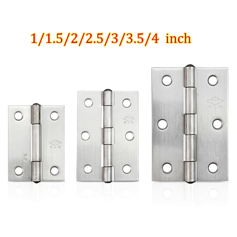 1 4 дюймовые мебельные петли для ящика шкафа двери из нержавеющей стали стыковые