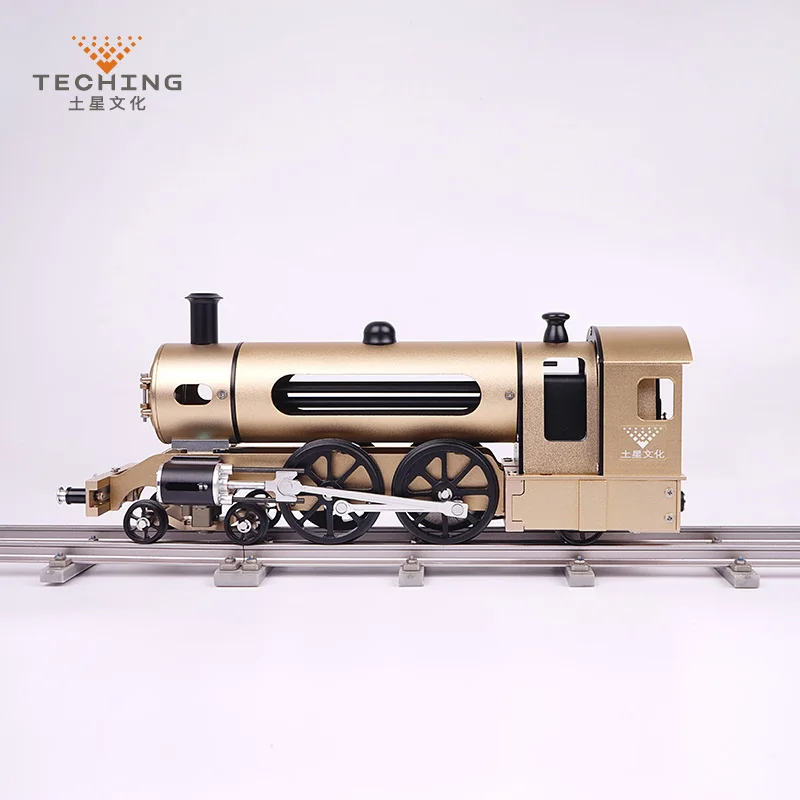 

Steam train assembling metal engine model assembling toy, science educational boy creative toy