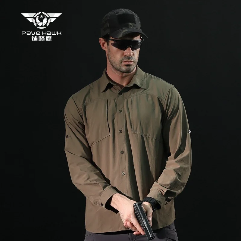 Рубашка мужская тактическая походная и Рыболовная рубашка в клетку