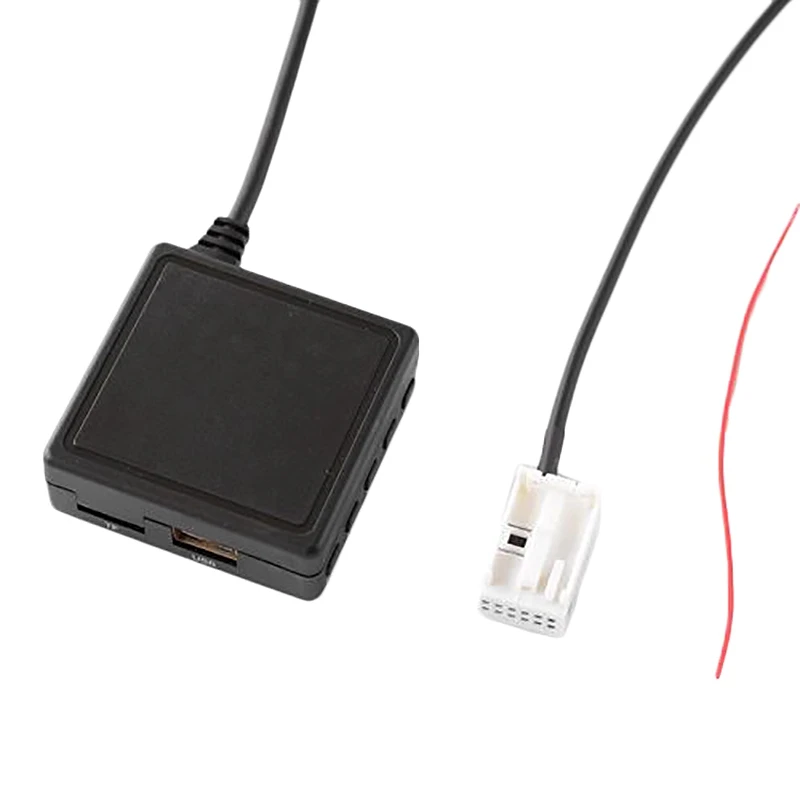 Автомобильный Bluetooth 5 0 AUX Кабель адаптер TF USB подходит для Peugeot 207 307 407 308|Кабели