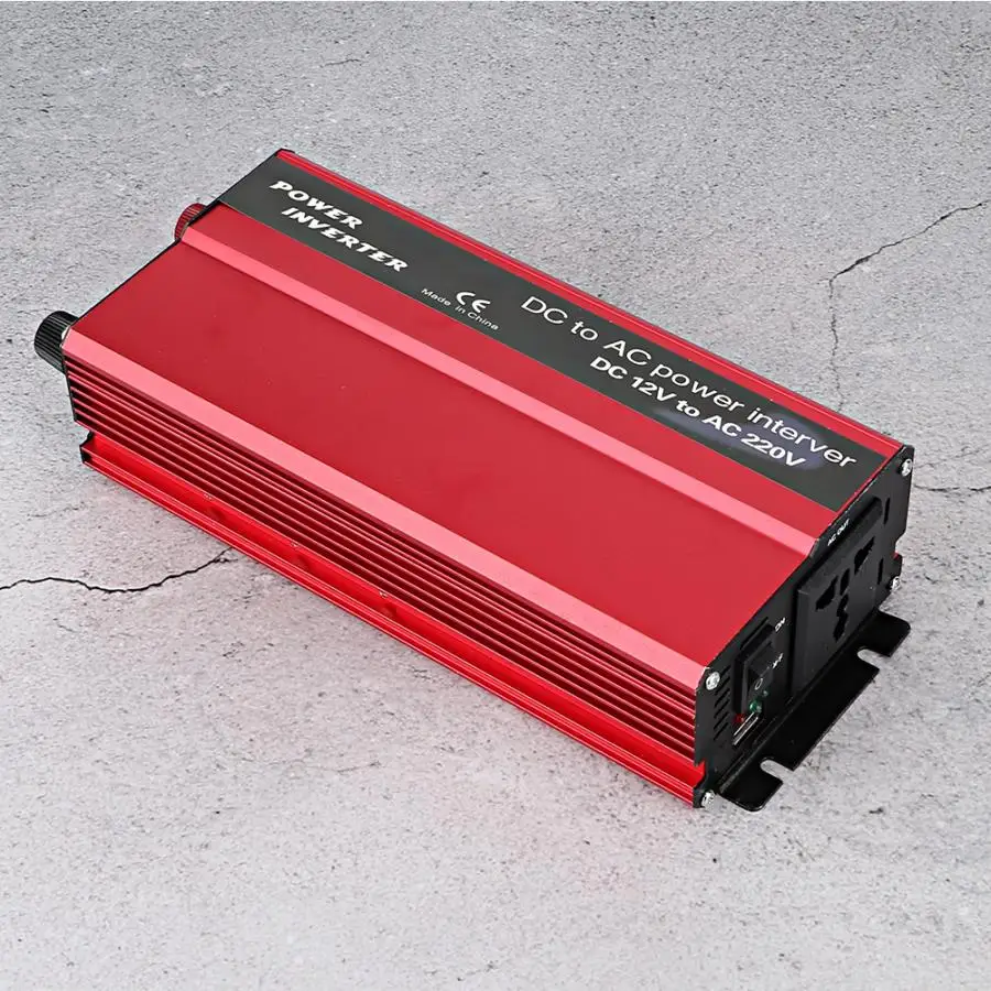 Преобразователь напряжения из алюминиевого сплава 6000 Вт 12 В постоянного тока в