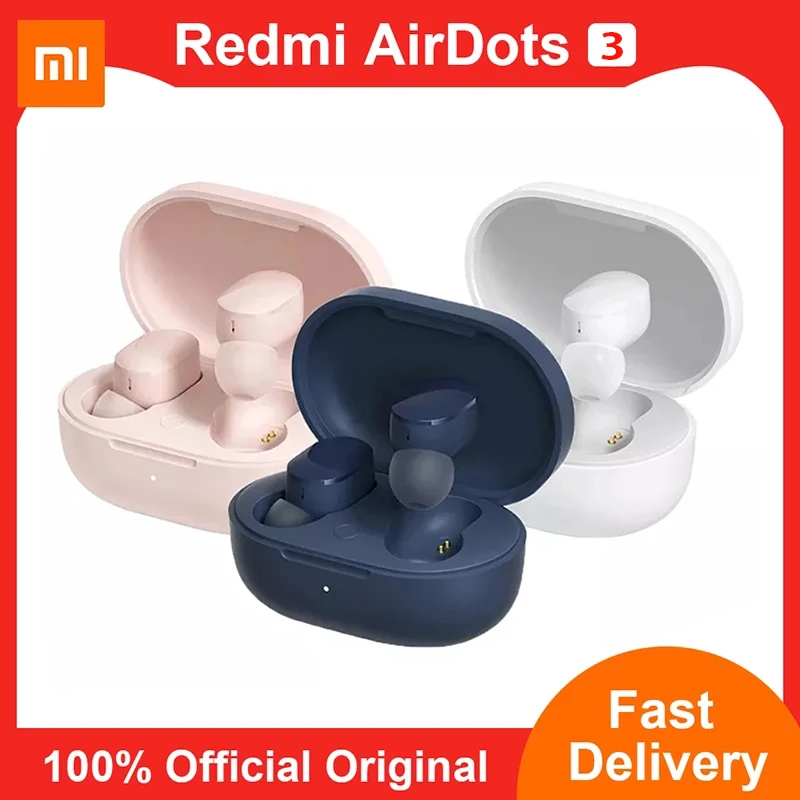 

TWS-стереонаушники Xiaomi Redmi AirDots 3 с поддержкой Bluetooth 5,2