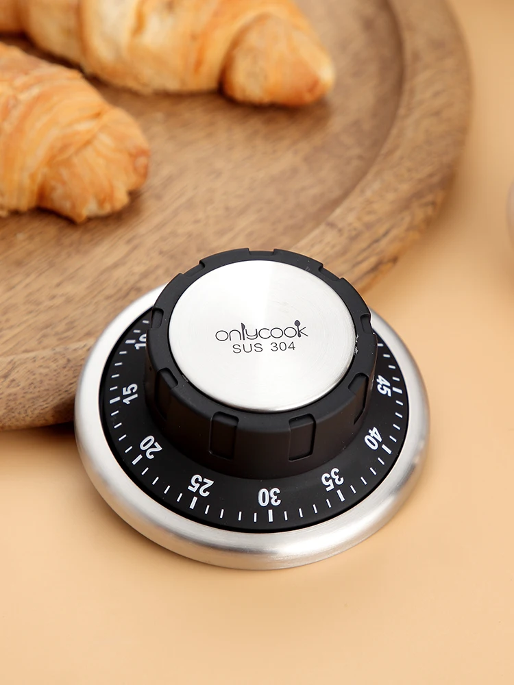 

Kitchen Timer Home Creative Time Reminder Stainless Steel Countdown Timer
