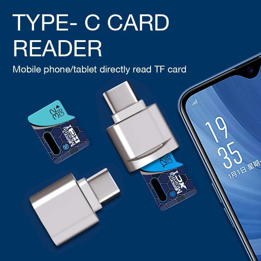 Новый адаптер USB 3 0 Type C для Micro-SD TF OTG кардридер мини смарт-кардридер ноутбука Samsung