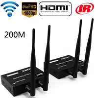 100m 200m wireless wifi transmission hdmi extender transmitter receiver video converter sender for dvd laptop pc to tv monitor