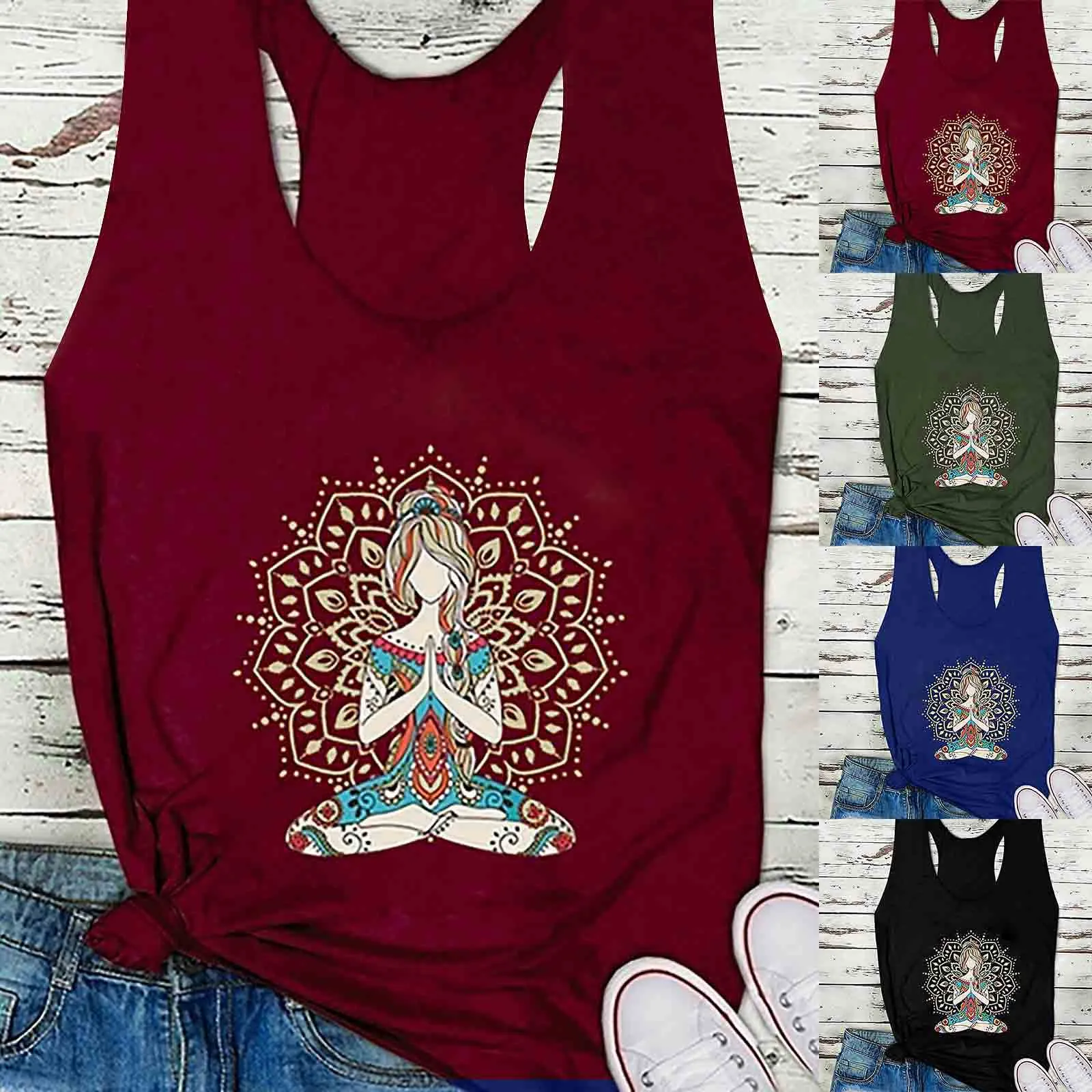 

Женская рубашка без рукавов с принтом Sunflowe, Повседневная Свободная майка, мягкие удобные топы, модная коллекция 2021 года, женские майки