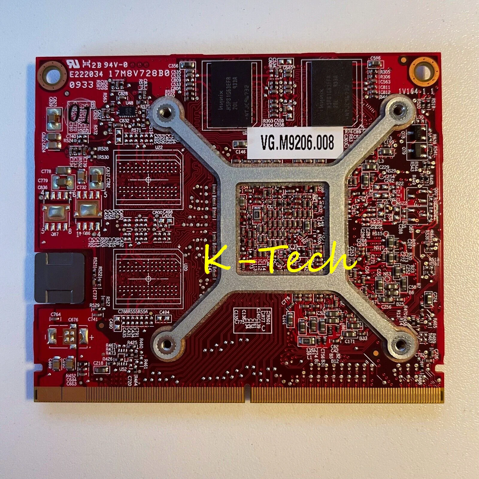 Для ноутбука Acer Aspire MXM II VGA Видеокарта HD 3470 HD3470 216-0707009 DDR2 256 Мб VG.82M06.001 Замена |