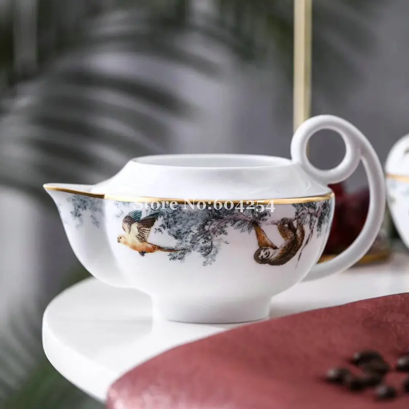 Новый набор кофейных чашек чайный сервиз в европейском стиле керамические
