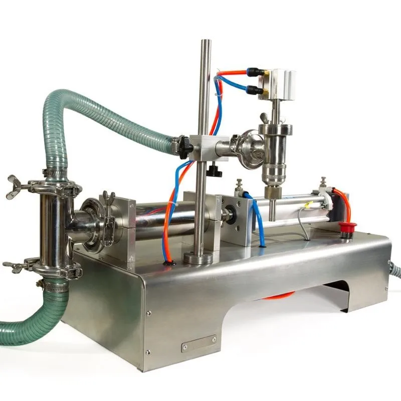 

Single heads liquid filling machine pneumatic filling machine semi automatic liquid filler 30-300ml