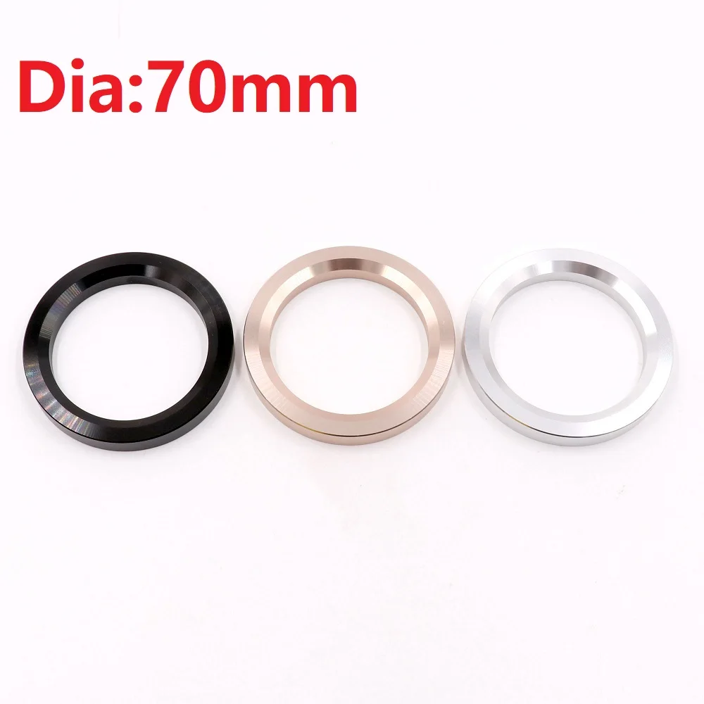 

70mm Seat Ring Aluminum Ring For DIY Gallbladder Machine Power Amplifier Valve Seat Ring Aluminum Ring For 805 845 211
