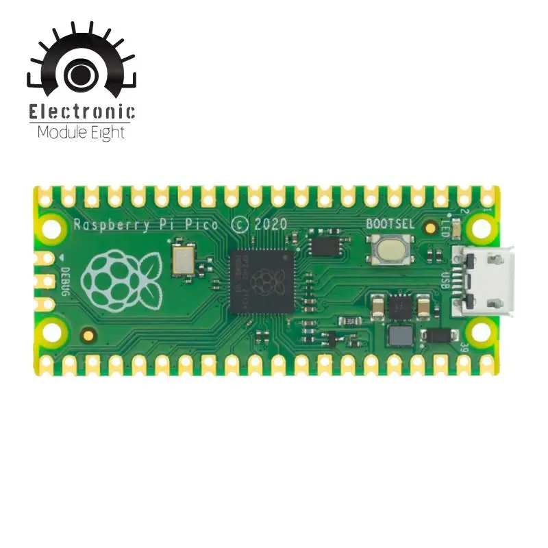 Официальная Raspberry Pi Pico Board RP2040 двухъядерный КБ ARM микрокомпьютер с низкой