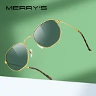 Солнцезащитные очки MERRYS DESIGN Мужские и женские, Классические поляризованные Квадратные Солнцезащитные очки для вождения Ретро Оттенки UV400 S8812