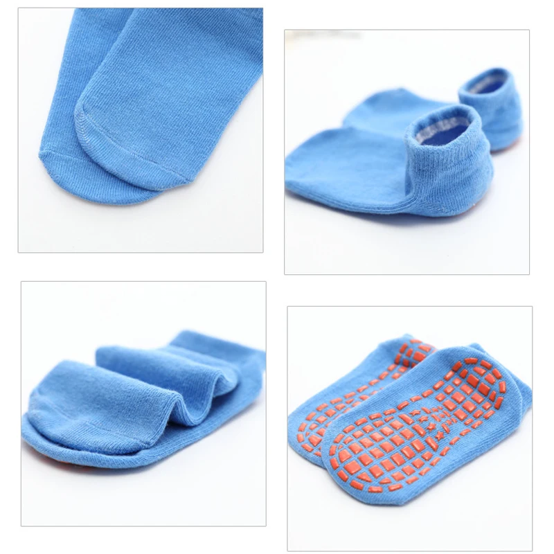 Оптовая продажа 10 пар в партии летние детские резиновые анти скользящие носки