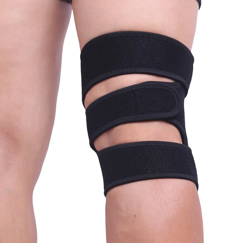 

Nice 1pc Elastic Knee Support Brace Kneepad Adjustable Patella Knee Pads Safety Guard Strap For Basketball