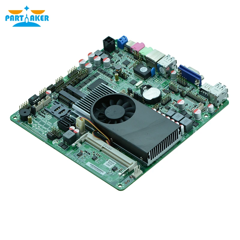 Материнская плата Partaker тонкая двухъядерная материнская DDR3 3 поколения i7 ОЗУ 8 Гб