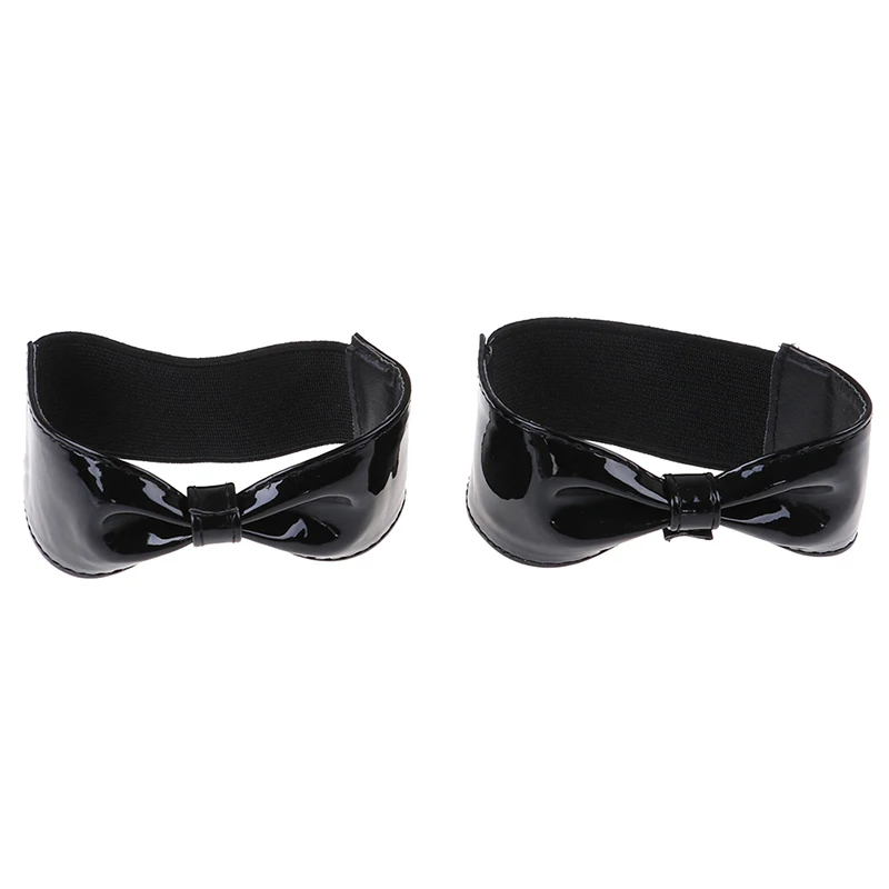 

1Pair Detachable Bow Shoe Straps Shoelaces High Heeled Shoes Decoration Band Belts for Holding Loose No Tie Lazy Shoelace